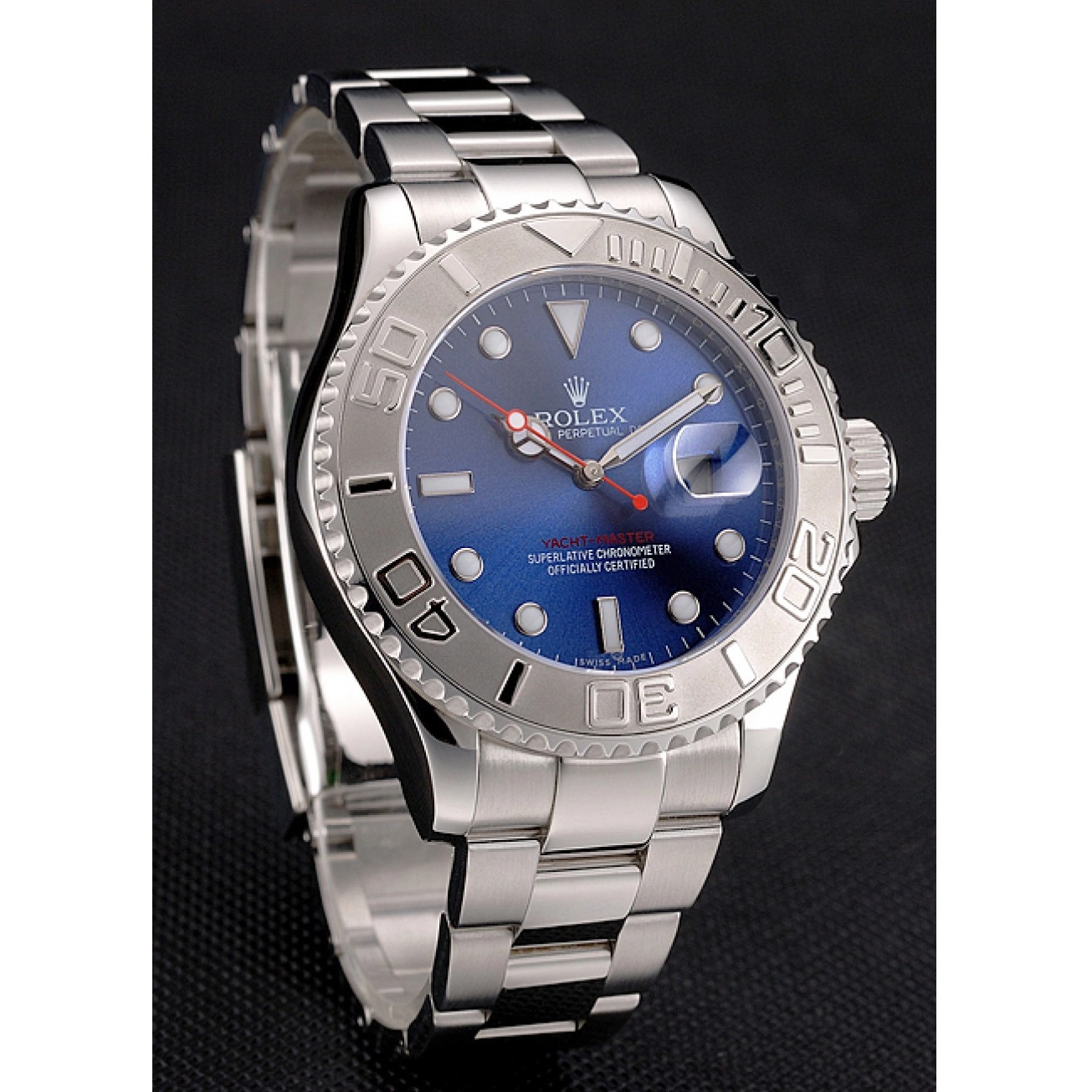 MiroTime 0812 Rolex Yacht-Master Blue Dial Stainless Steel Case And Bracelet